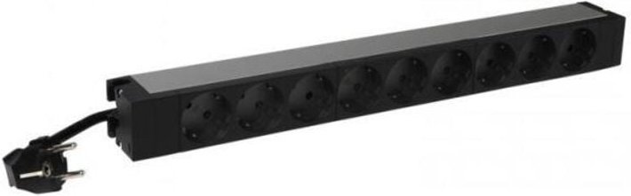 Middle Atlantic Products 646812 Stromverteilereinheit (PDU) 9 AC-Ausgänge 1U Schwarz