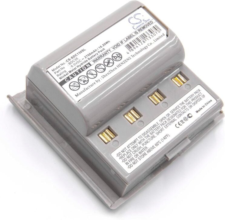 Vhbw - 1x Akku Ersatz für Sokkia BDC35, BDC35A für Messgerät (2700 mAh, 6 v, NiMH)