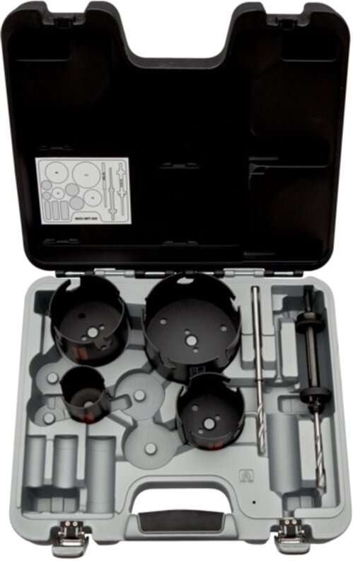 Bahco Superior Multi-Lochsägen-Satz, 51 mm - 111 mm - 7 tlg.