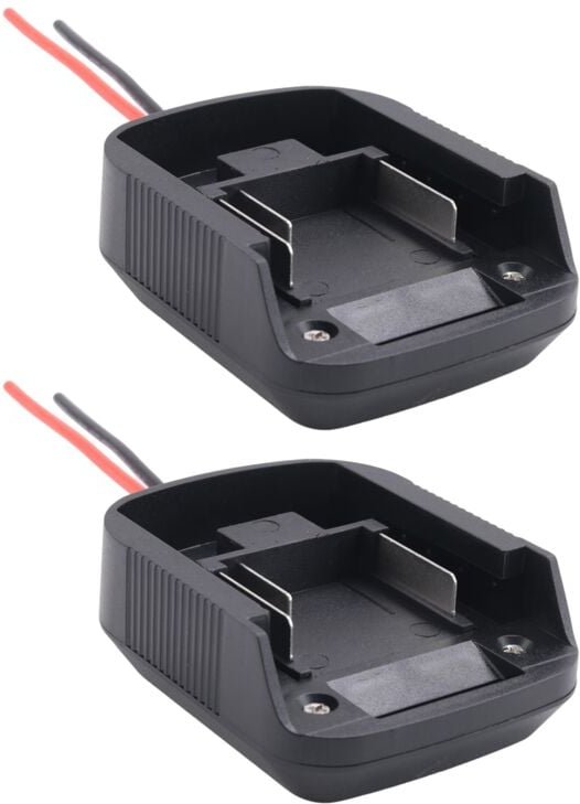 Tlily - 2Pc Batterie Adapter für 18V Lithium Power Tool Stecker Dock Halter BL1830 BL1840