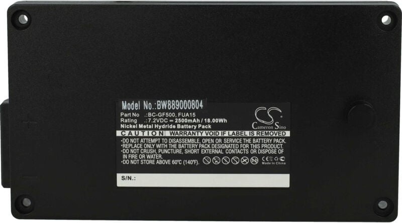 Akku kompatibel mit Gross Funk GF500, Crane Remote Control Industrie-Funkfernsteuerung Fernbedienung (2500mAh, 7,2V, NiM...