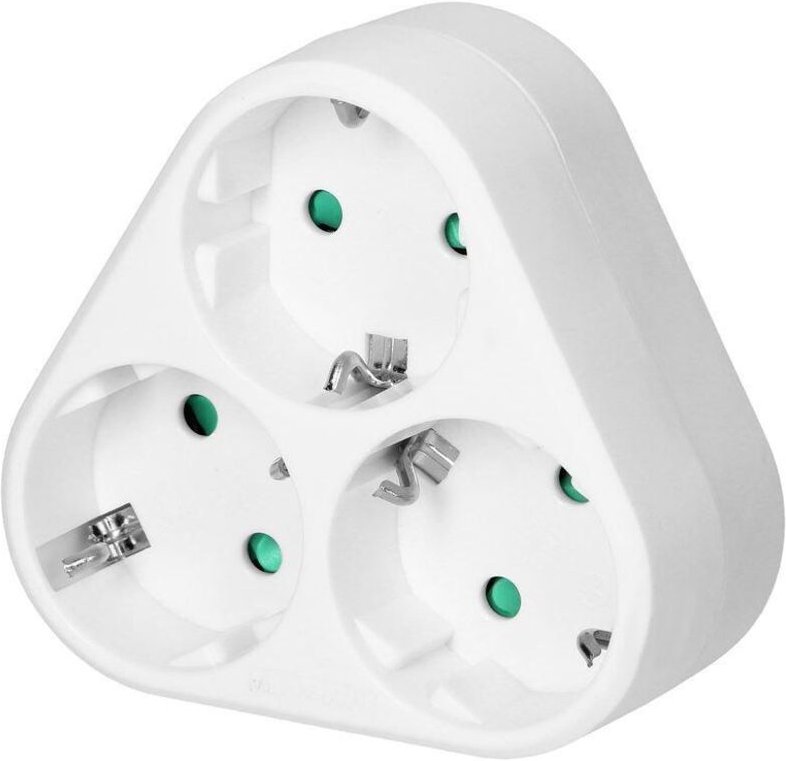 3x2P+Z Verteiler mit Schalter OR-AE-1378(GS) Schuko