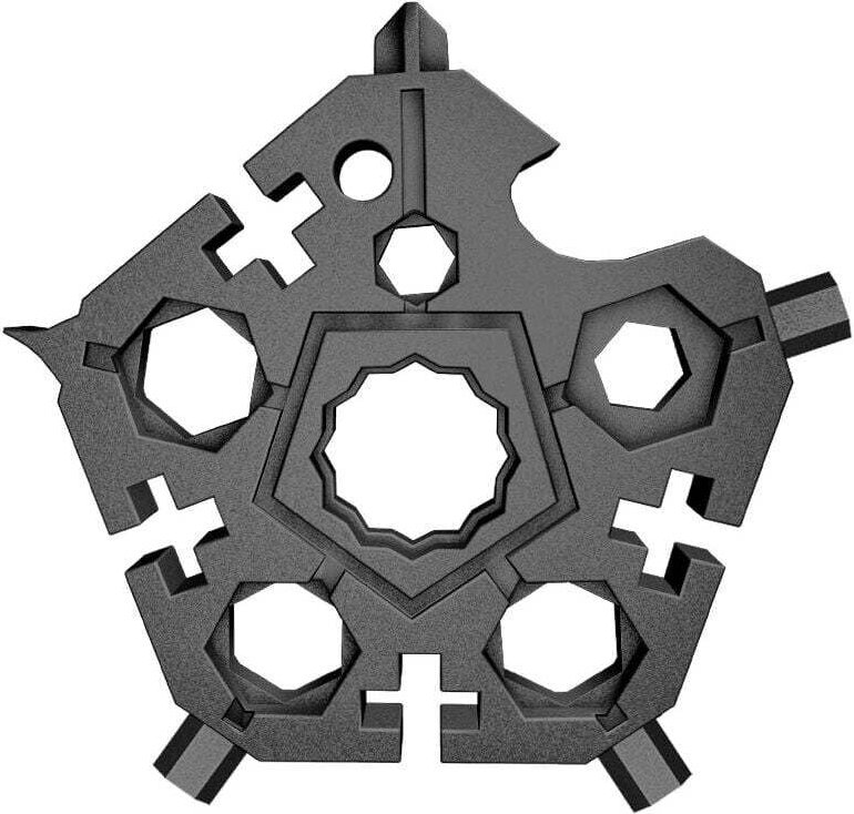 23-in-1-Schneeflocken-Multifunktionswerkzeug, Schneeflockenwerkzeug, tragbares, leistungsstarkes Werkzeug aus Edelstahl,...