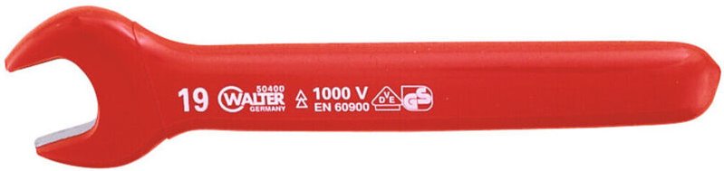 Thumbnail - WALTER Einmaulschlüssel vollisoliert, Schlüsselweite: 18 mm
