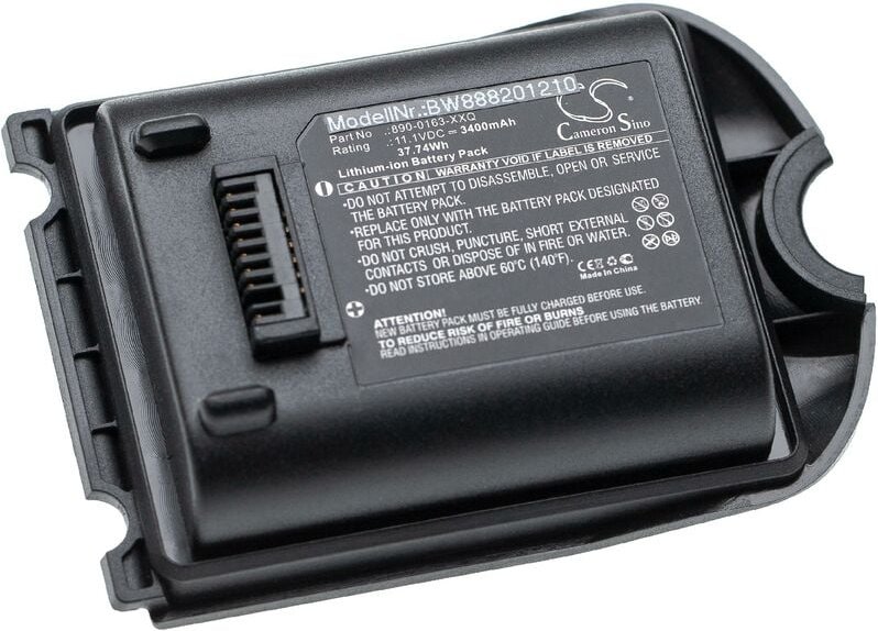 vhbw 1x Akku Ersatz für Spectra Precision 990652-004756, KLN01117 für Data Collector, Messgerät (3400 mAh, 11,1 V, Li-Io...