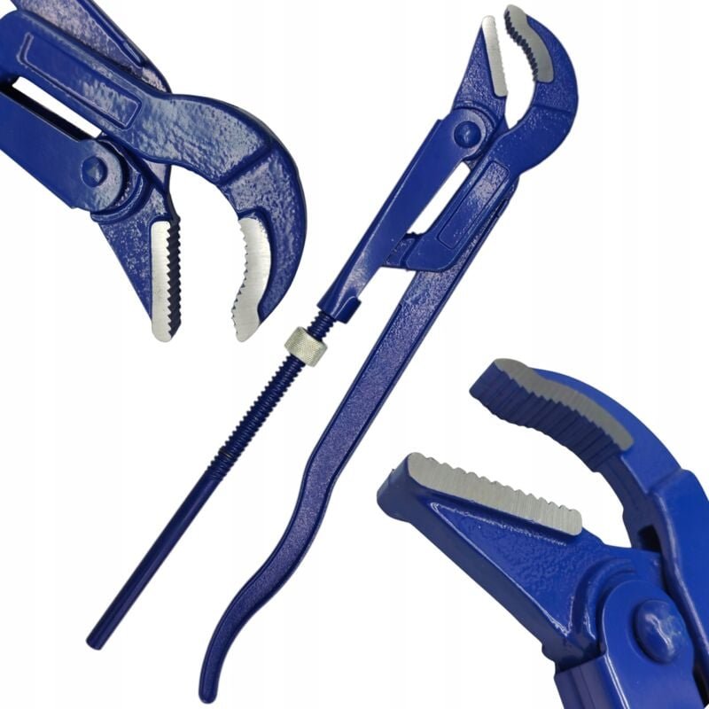 Hydraulisch verstellbare Rohrzange SCHWEDISCH 2 Zoll 500 mm Froschzange Zange