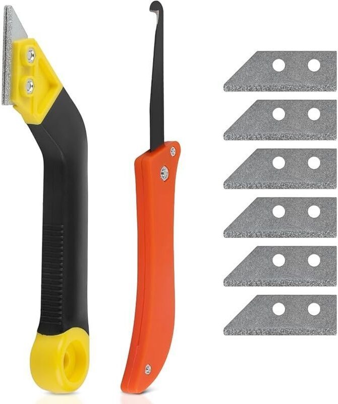 KZQ 19-teiliges Werkzeugset zur lackfreien Dellenreparatur, Auto-Dellenreparaturwerkzeug, Heber, Kleberabzieher + 18 Abz...