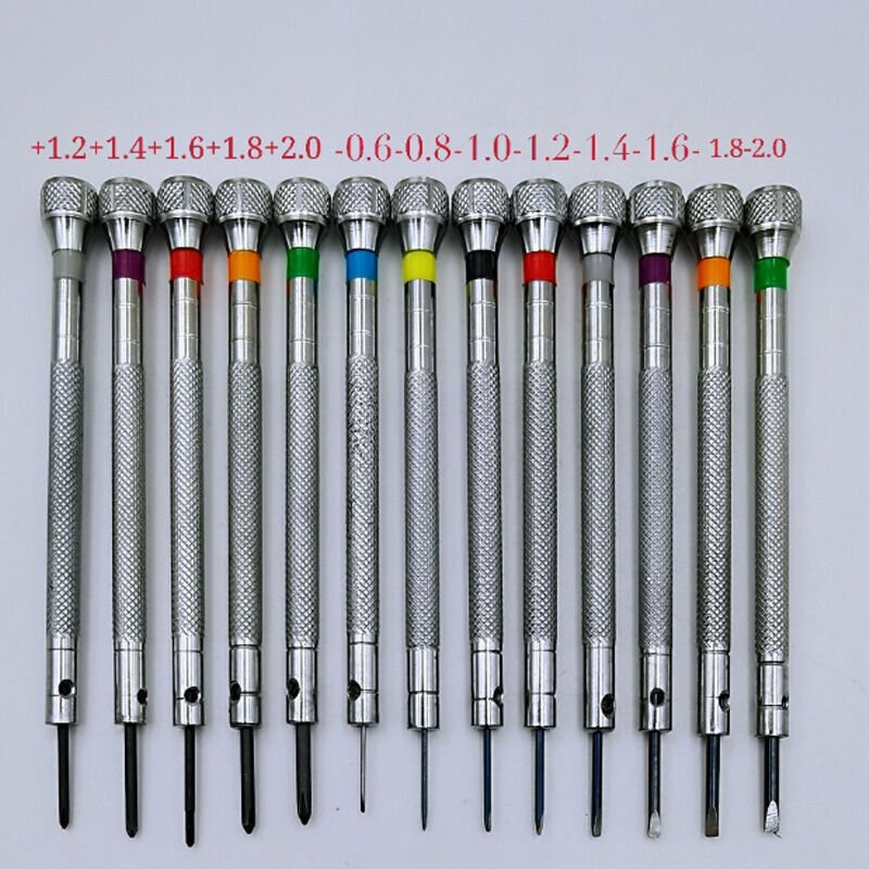 13-teiliges Präzisions-Schraubendreher-Set, Uhrenschraubendreher zur Reparatur, Uhrmacher-Schraubendreher, Uhrmacher-Rep...