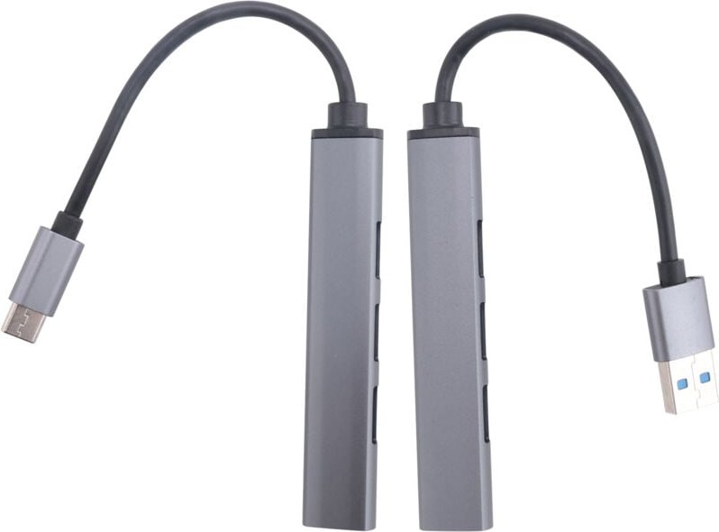 Tlily - 4 Ports usb Hub Splitter Multi Typ c auf 3.0 Adapter Mehrere Netzteil