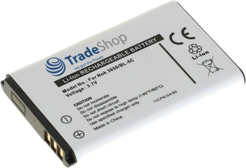 Trade-shop - Premium Li-Ion Akku 3,7V ersetzt hare, SV-29, 20405928, 1ICP06/35/54, 055, 510-9900, cat 1ICP5/3450 1S1P, 9...