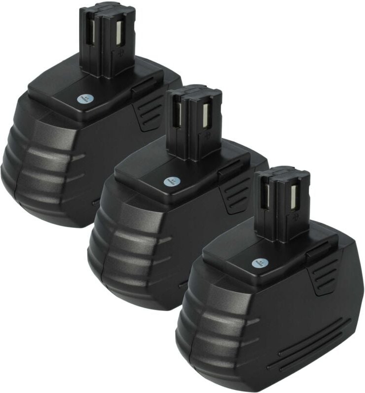 Vhbw - 3x Akku kompatibel mit Hilti SFL18, SFL-18, SFH181-A Werkzeug (3300 mAh, NiMH, 18 v)