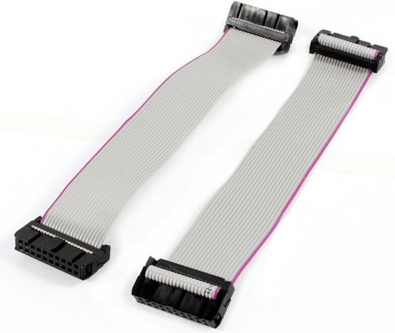 Stück 2,54 mm Pitch 20 mm F/Pin Flachsteckerkabel