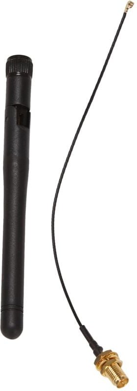 Tlily - 433Mhz Antenne 5Dbi gsm rp-sma Stecker Gummi Wasserdichte Lorawan + ipx zu sma Kleine Kabel VerläNgerung