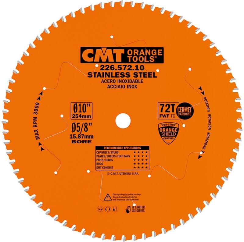 226.580.12M CERMET-SÄGEBLATT FÜR EISENWERKSTOFFE HW 300x2,2/1,8x30 Z80 FWF