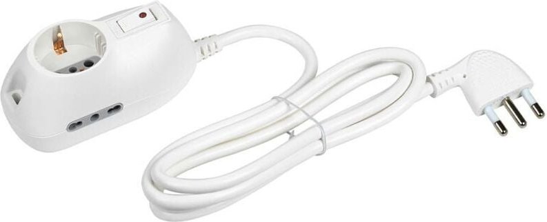 bticino 3693DB Verlängerungskabel 3 AC-Ausgänge Drinnen Weiß
