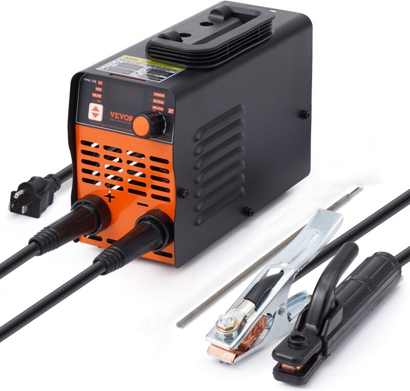 220 v Stabschweißgerät, 100 a ARC/Lift WIG-Schweißgerät mit großem LED-Display, tragbares 2-in-1-Stabschweißgerät mit Ho...