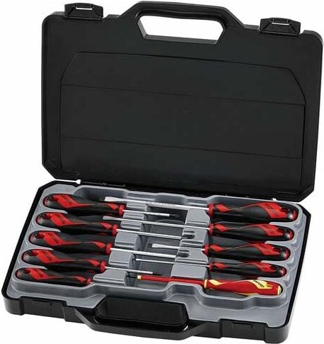 Tengtools - Schraubendreher-Satz, MD910N, 10-teilig 185880101