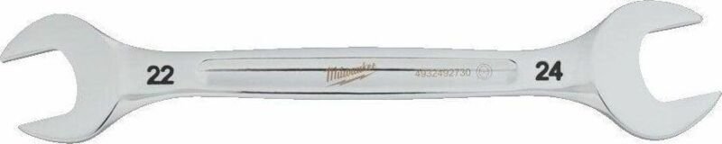 Milwaukee Doppelgelenk-Schlüssel 22x24mm Verchromter Stahl