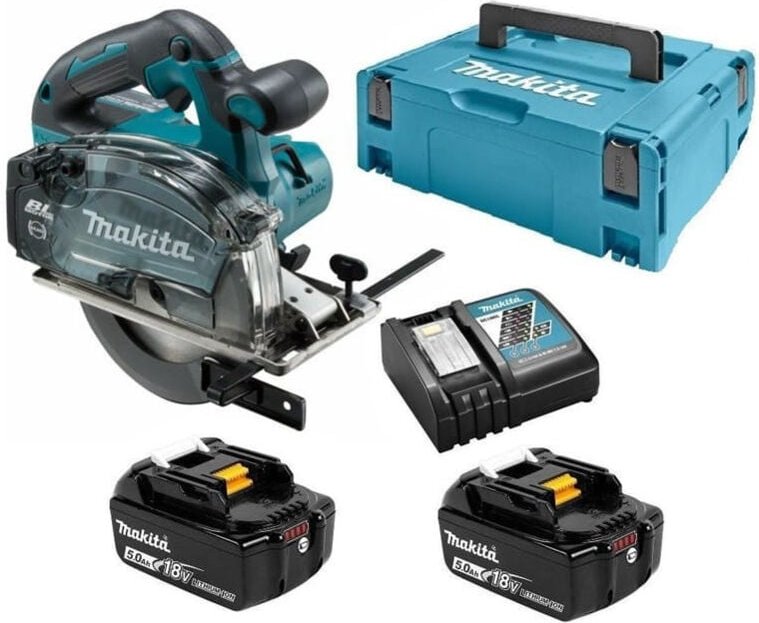 Makita - Kreissäge 18 v lxt ø 136 mm (2x 5.0 Ah) in makpac DCS552RTJ