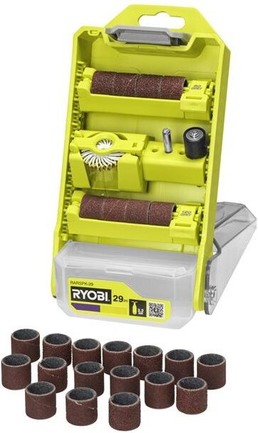 Box mit 29 Stück Schleifen/Polieren – RARSPK-29 - Ryobi