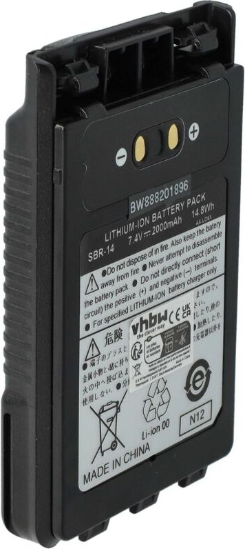 Vhbw - 1x Akku kompatibel mit Yaesu FT-2DR, FT-1DR, VX-8R, FT-8DR, FT-3D, VX-8GR, VX-8DR Funkgerät, Walkie Talkie (2000 ...