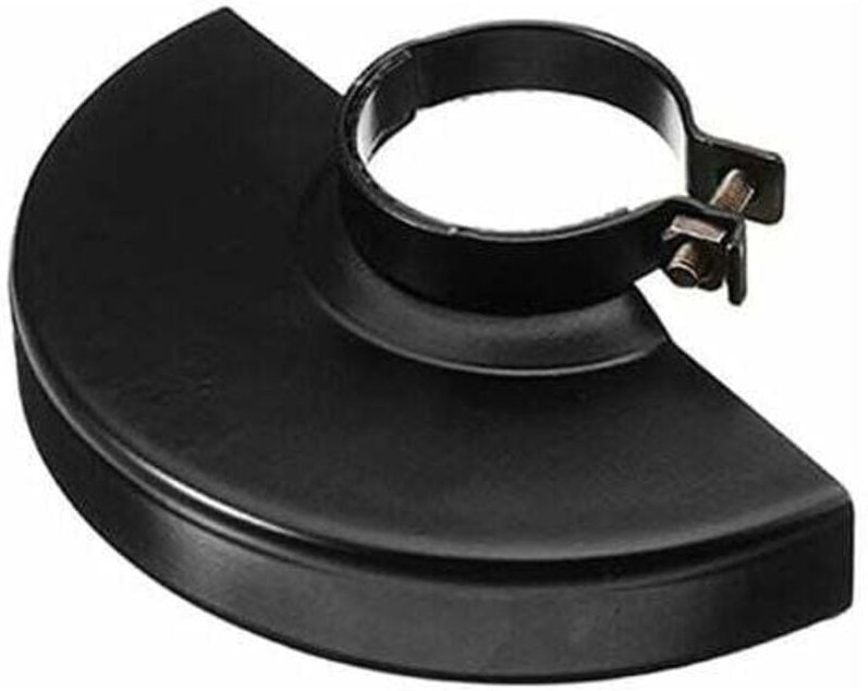 Schwarzer Metall-Radschutz für 125-mm-Winkelschleifer