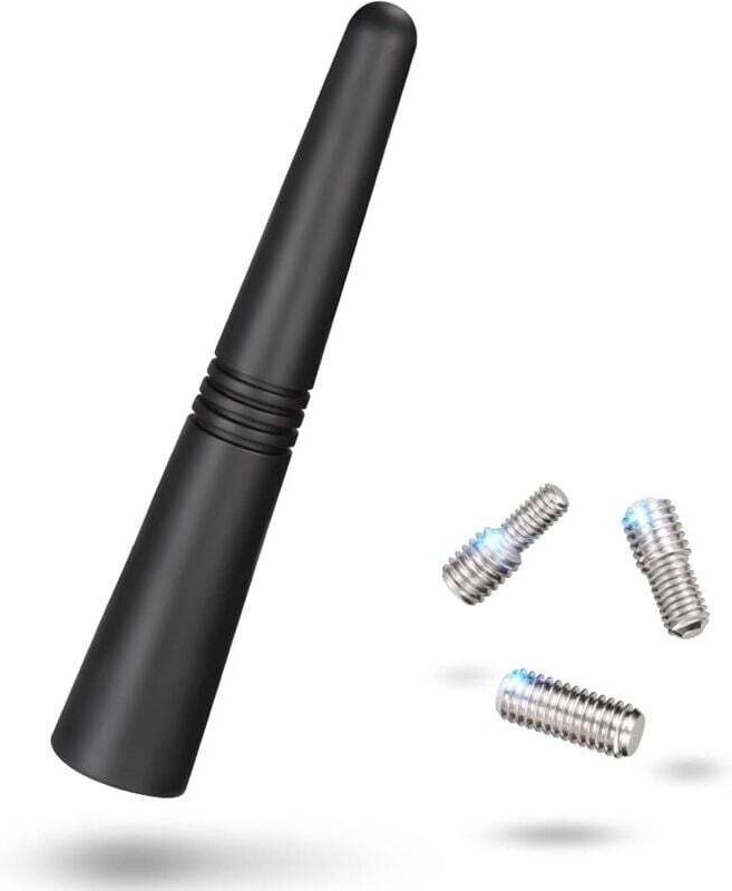 9 cm Mini-Autoantenne für FM/AM/DAB-Autoradios, Dachantenne mit leistungsstarker FM/AM/DAB-Empfangsfunktion