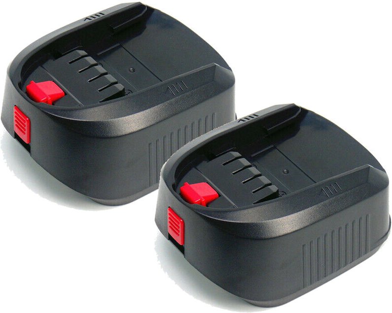 Powerwings - 2 STüCKE akku Für bosch 18V 1,5Ah Power4all psr 1800 Li-2, psb 1800 LI-2, psa 1800 li, pml 1800 Li, art 23-...