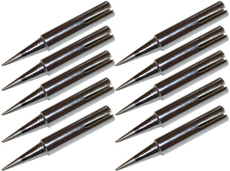 ETT - 10 Ersatz Lötspitzen für Micro Fein Lötkolben Präzisions Lötnadel 8W