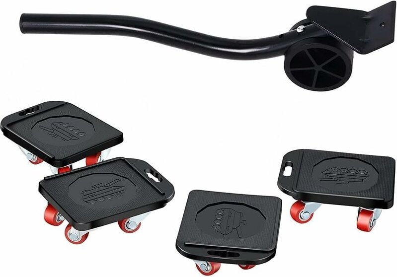 5-teiliges Möbel-Lift-Mover-Werkzeug-Set, Schieber, robuste Möbelbewegungsrolle, Dray Heavy Duty Mover, Lifter-Geräte-Bo...