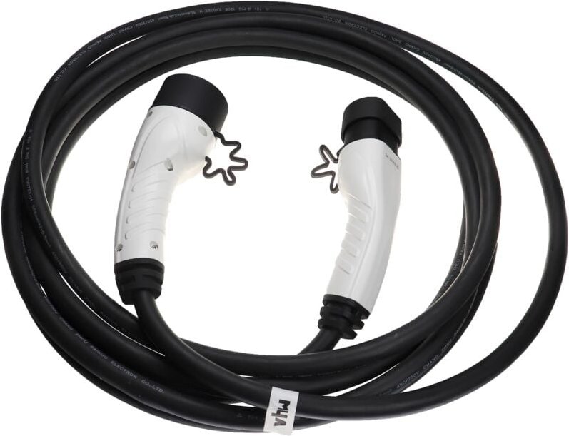 Thumbnail - Vhbw - Ladekabel Typ 2 zu Typ 2 kompatibel mit Nissan Interstar Elektroauto, 3-phasig, 32 a, 22 kW, 7 m