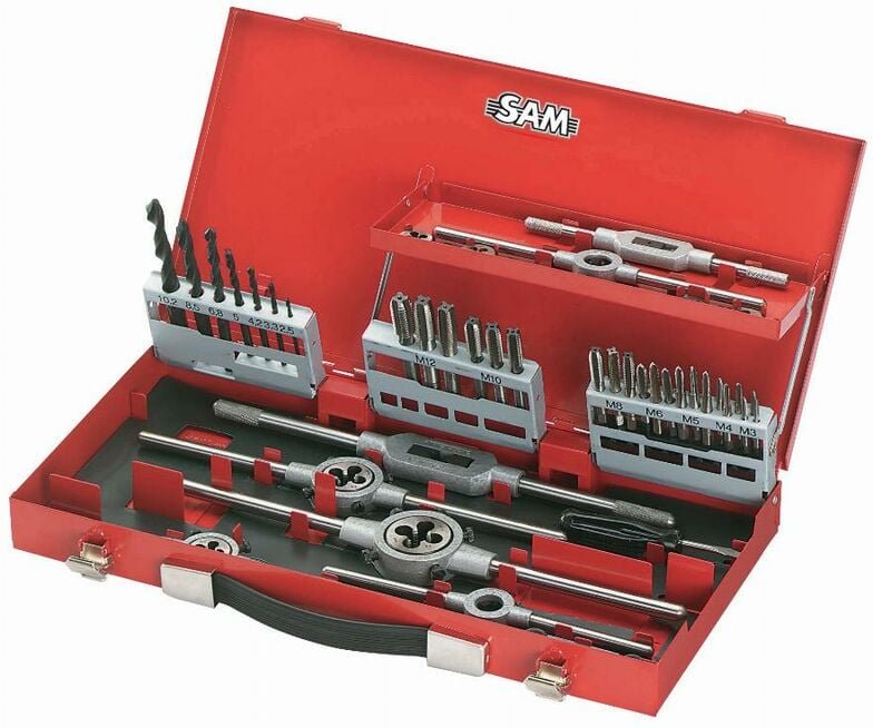 44-teiliger Gewindebohrerkasten sam - CTF44