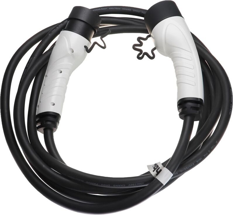 Vhbw - Ladekabel Typ 2 zu Typ 2 kompatibel mit Toyota Prius phev, Proace City Electric Elektroauto, 3-phasig, 16 a, 11 k...