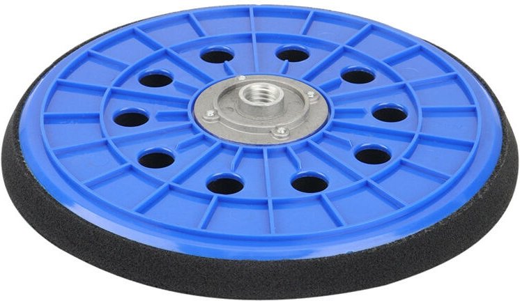 Trade-Shop 225mm 10-Loch Klett Schleifteller für Dedra DED 7748 7749, Feider FPG680 FPG710 FPG710-SH FPEPE1200CPC FPGAUT...