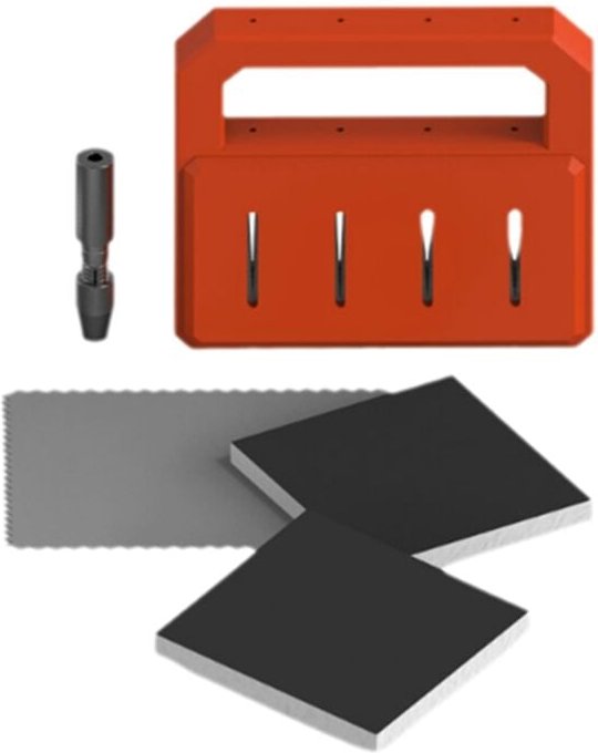 Tlily - Airbrush-Nadel-Reparatur- und Schärfwerkzeug-Set für 0,2-mm-Nadeln