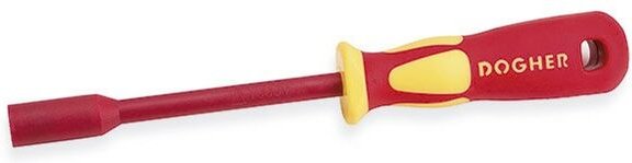 Dogher - Schraubendreher mit isolierter Steckdose, vde 1000V, CrV, 7x125 mm 364-07
