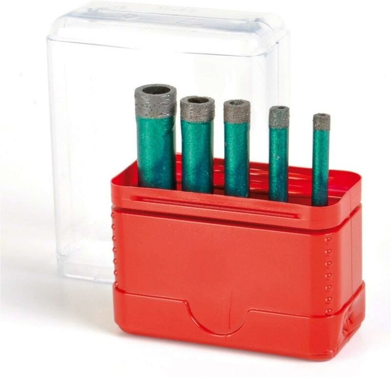 Kit 5 Diamant Fräsfinger Trocken Und Naßbohrung Faj Montolit Mondrillo Ftjva-N