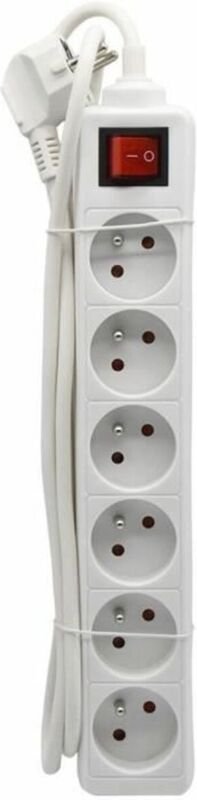 Steckerleiste mit 6 Steckdosen und Schalter GAO (1,4 m)