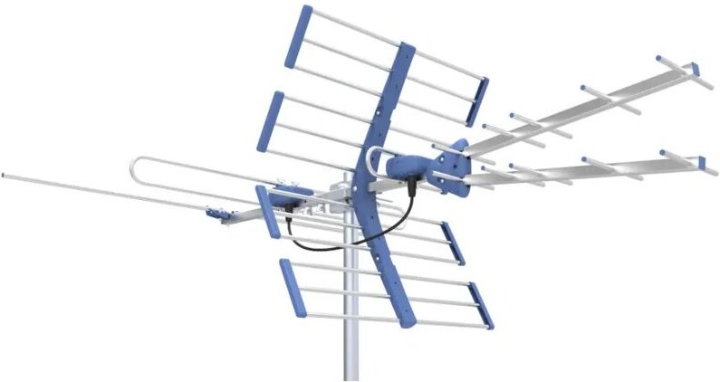 Telkom-Telmor W21 Gold 5G VHF/UHF-Antenne, Box