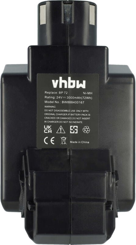 Vhbw - Akku kompatibel mit Hilti te 5 a Werkzeug (3000 mAh, NiMH, 24 v)
