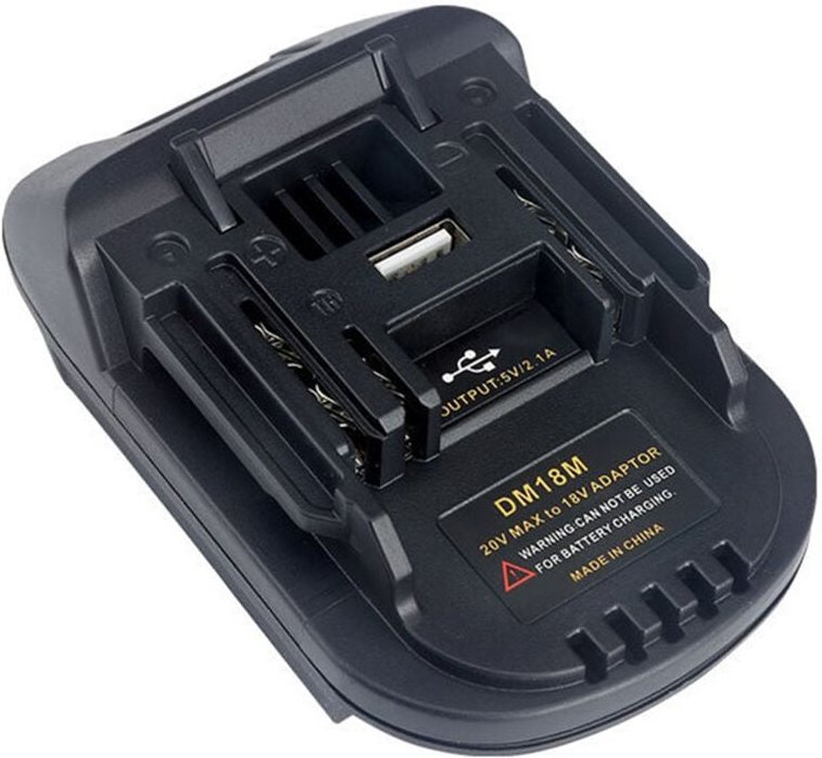 DM18M Batteriekonverteradapter für DEWA 20V Konvertieren auf 18V BL1830 BL1850