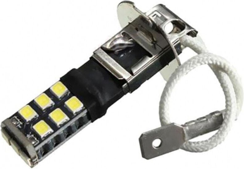 Trade Shop Traesio - Trade Shop - auto licht lampe H3 10W weiss licht 15 led smd canbus nebel licht -