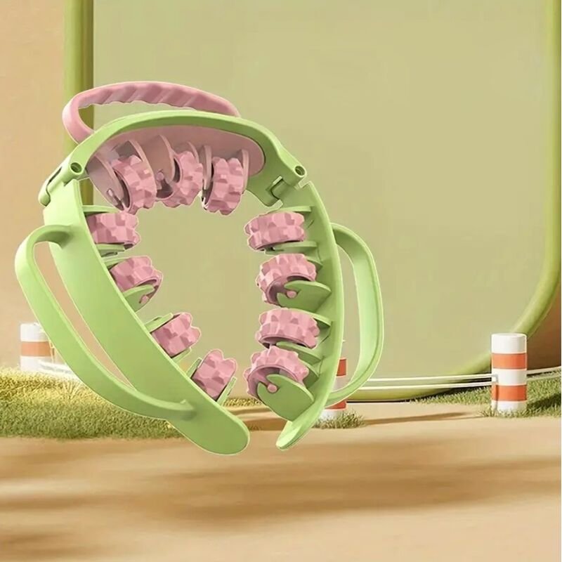 Multifunktionales Rundrollenmassagegerät, Nackenmassagegerät, Beinmassagegerät, Yoga-Beckenbodentrainer