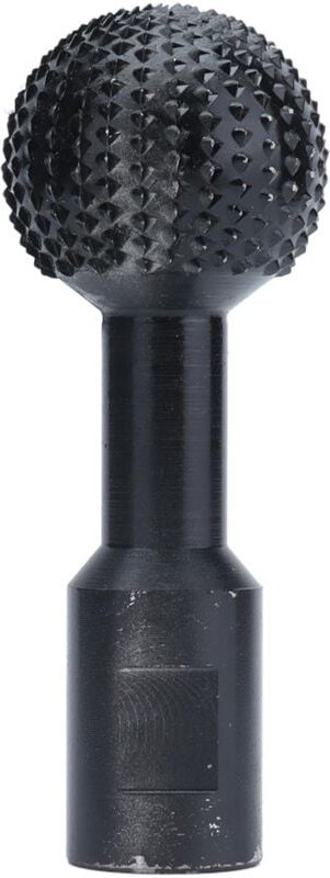 Kugelschleifaufsatz für Winkelschleifer aus Kohlenstoffstahl, 10 mm Durchmesser, rotierender Schleifkopf für Holzbearbei...