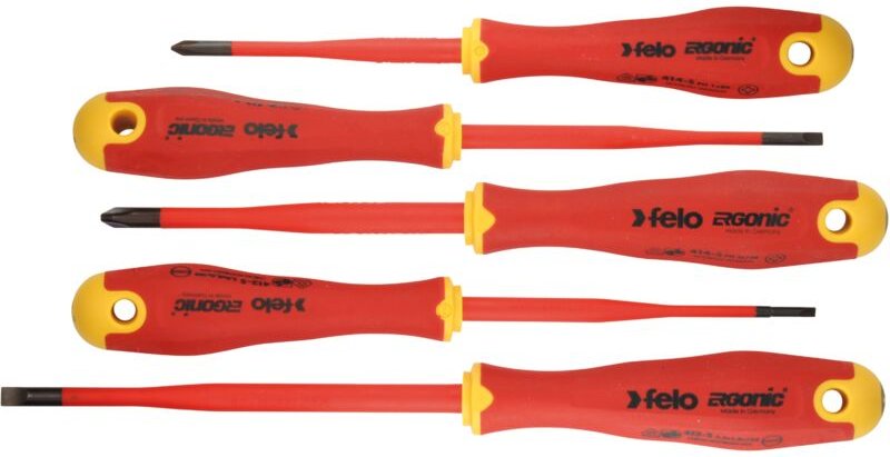 Satz Mit 5 Felo-Ergonic Vde Slim-Schraubendrehern - L/fl41385198