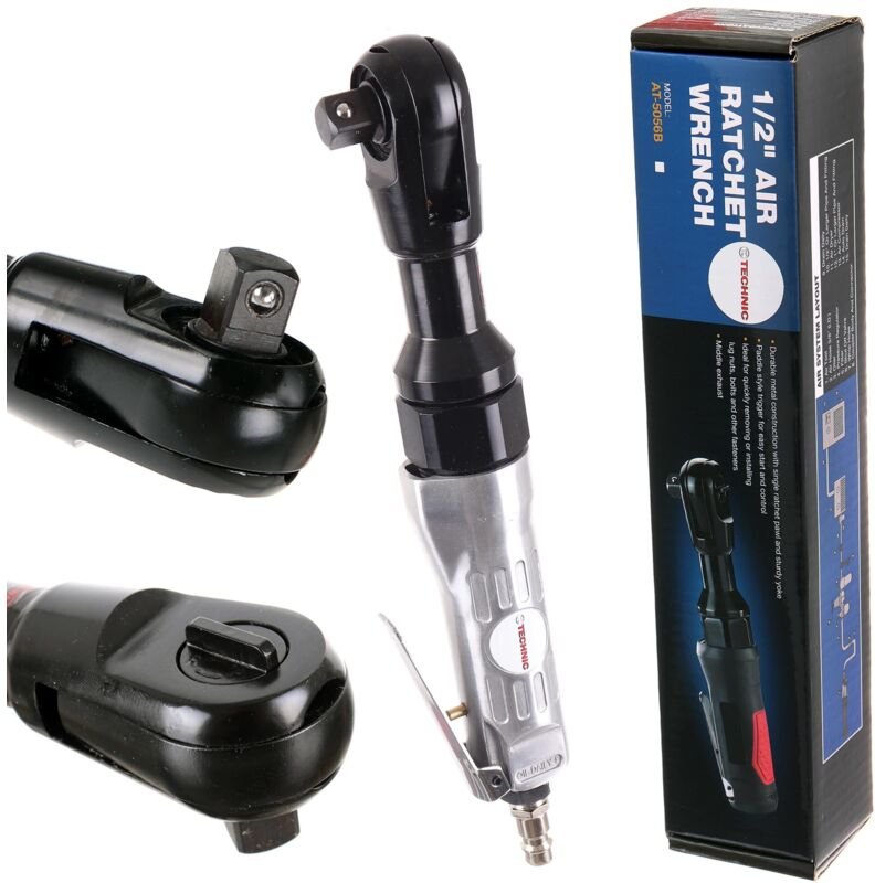 Pneumatischer Ratschenschlüssel Abgewinkelt 1/2" Für Kfz-Werkstatt 69nm