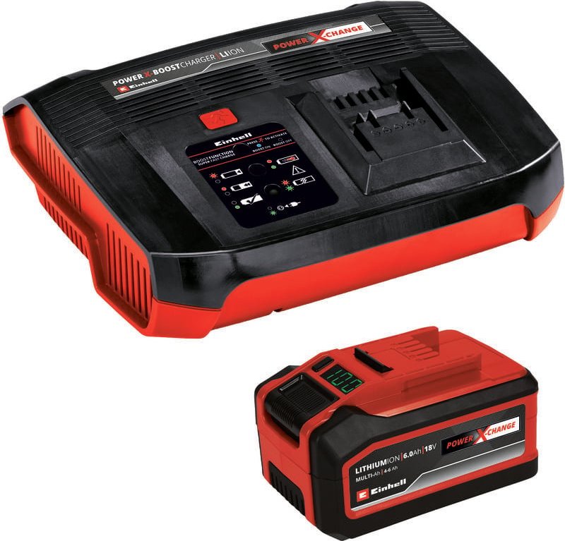 PXC-Starter-Kit 18 v, 4...6 Ah + 6 a Ladegerät mit Bootsfunktion - Einhell