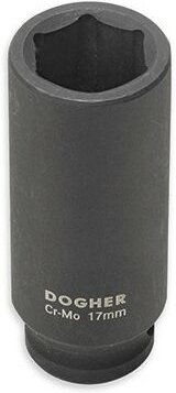 Sechseckiger CrMo Prallbehälter 3/8 s/l 13mm Dogher 565-13