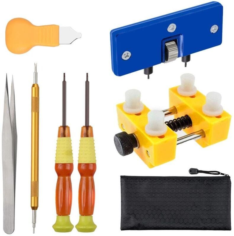 Uhrenreparaturset, professionelles Set zum Batteriewechsel für Uhrensets