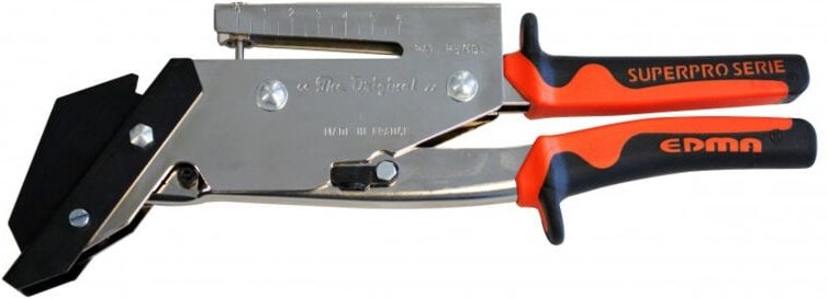 Edma - mat - Schieferschneide- und Stanzzange 35 mm Klinge